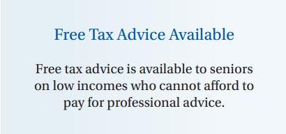 Free tax advice for seniors available